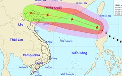 Bão số 2 - bão Nida tiếp tục mạnh lên cấp 13-14