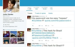 CEO công ty phát hành Pokémon GO bị hack tài khoản Twitter