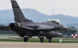 Mỹ điều dàn tiêm kích hùng hậu  F-16 đến Hàn Quốc dằn mặt Triều Tiên