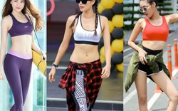 Bộ 3 giám khảo The Face diện đồ tập gym quá "hot"