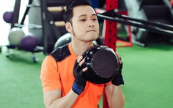 Quang Vinh tập gym để tái xuất showbiz ở tuổi 34