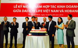 Dai-ichi Life VN và HDBank doanh thu phí bảo hiểm tăng 20 lần sau 1 năm hợp tác kinh doanh