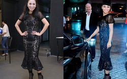 Thu Minh diện lại váy cũ làm giám khảo Vietnam Idol