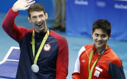 Michael Phelps ngả mũ thán phục kình ngư Singapore