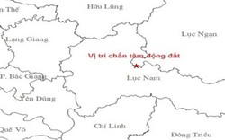 Xảy ra động đất ở Bắc Giang