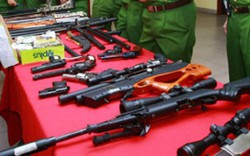 Cận cảnh kho súng khủng của “đại ca” nhóm giết người