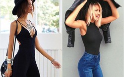 Học sao Hollywood diện bodysuit xuống phố