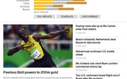 161 giây lấy 8 HCV Olympic: “Người ngoài hành tinh” Usain Bolt
