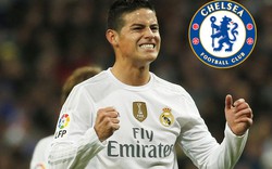 CHUYỂN NHƯỢNG (20.8): Chelsea phả kỷ lục chuyển nhượng mua James Rodriguez