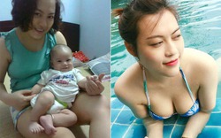 Sau ly hôn, mẹ sề "lột xác" đẹp như hot girl