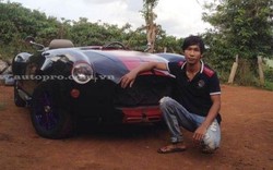 Từ xe nát giá 70 triệu, thợ Đắk Nông cho ra đời "siêu phẩm" Shelby Cobra 427