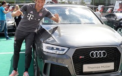 “Dàn sao” Bayern Munich hào hứng nhận xế khủng từ Audi