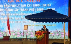 Thủ tướng trao Huân chương Độc lập hạng Ba cho thành phố Tam Kỳ