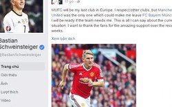 Bị đày đọa, Schweinsteiger gửi tâm thư khiến fan M.U bật khóc