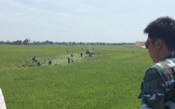 Máy bay quân sự rơi ở Phú Yên, ít nhất 1 người tử nạn