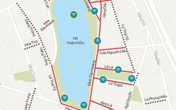 Khi quanh Hồ Gươm thành phố đi bộ, phương tiện lưu thông thế nào?