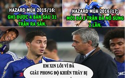HẬU TRƯỜNG (21.8): Hazard thừa nhận “chơi khăm” ông thầy Mourinho