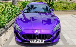 Maserati GranTurismo màu tím “cực độc”, biển đẹp trở lại Sài Gòn