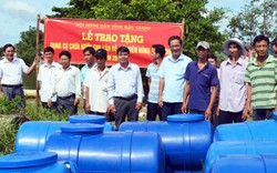 Hội ND Hậu Giang “tiếp sức” nhà nông vùng hạn mặn