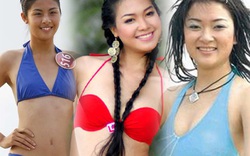 "Khai quật" ảnh bikini xưa cũ của các hoa hậu Việt