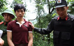 Chùm ảnh áp giải nghi phạm về hiện trường vụ giết 4 người ở Lào Cai