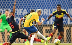 Clip: Neymar rực sáng, Brazil nhọc nhằn “bắn hạ” Colombia