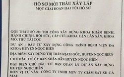 Nhà thầu “tố” UBND huyện đưa tiêu chí “trên trời”!