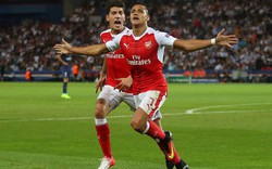 Clip Sanchez "giải cứu" Arsenal khỏi thủ đô nước Pháp