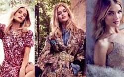 Rosie Huntington đẹp mộng mị với đầm ren quyến rũ