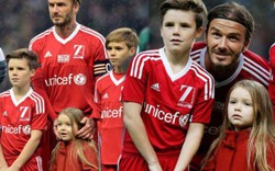 Gia đình như gánh xiếc rong của nhà David Beckham