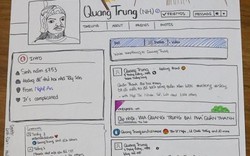 Học sinh lập Facebook cho vua Quang Trung
