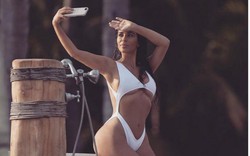 Nghiện selfie, Kim Kardashian chụp 6000 ảnh trong 4 ngày
