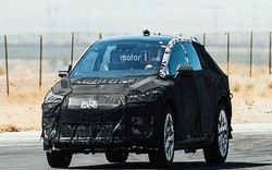 Faraday Future electric crossover lộ ảnh thử nghiệm tại sa mạc