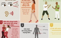 Infograpic: Bảy nguyên tắc vàng để tự vệ