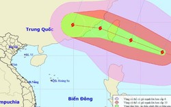 Bão MEGI giật cấp 14 tiến gần Biển Đông