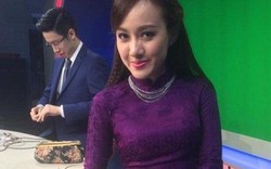 "Ngã ngửa" với những hình ảnh lạ của BTV Hoài Anh