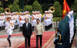 Ảnh: Lễ đón chính thức Tổng thống Philippines thăm VN