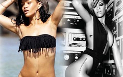 Bí mật hình thể 3 vòng sexy 87-61-92 cm của Rihanna