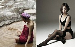Ngắm dung nhan người mẫu Thái Lan tắm bùn trong ổ gà