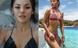 "Đứng hình" vì Mai Ngô mặc bikini khoe vòng 3 hơn 1 mét đẹp "đốn tim"