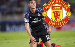 ĐIỂM TIN SÁNG (3.7): Vì M.U, James Rodriguez “đe dọa” Chủ tịch Real Madrid