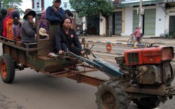 Ám ảnh “đặc sản”  xe công nông ở Tây Nguyên