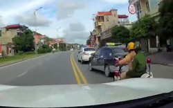 CA thông tin về clip CSGT đuổi xe taxi như phim “Fast and furious”