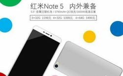 Rò rỉ cấu hình Xiaomi Redmi Note 5 giá rẻ