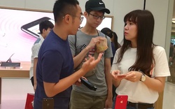 Ảnh: "Đột nhập" cửa hàng Apple Store đầu tiên ở Đài Bắc