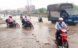 Thường Tín, Hà Nội: Khổ vì đường Quán Gánh cứ mưa là thành sông