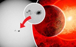 Vết đen "quái vật" trên Mặt trời sắp gây họa Trái đất?