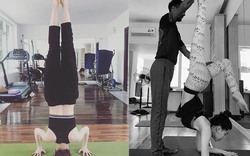 Thì ra Hà Hồ mặt đẹp dáng chuẩn là nhờ tư thế tập yoga "bá đạo" cỡ này