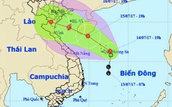 Áp thấp có thể mạnh thành bão đổ bộ Hải Phòng - Nghệ An