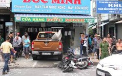 TP.HCM: Xe “điên” gây tai nạn liên hoàn với 8 phương tiện khác